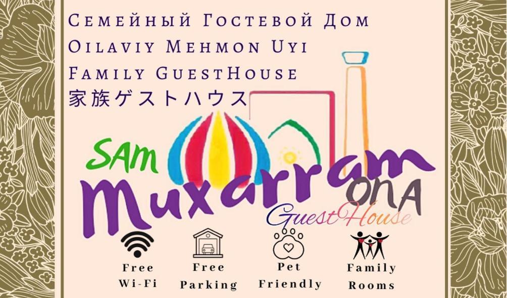 Sam Muxarram Ona 호텔 사마르칸트 외부 사진